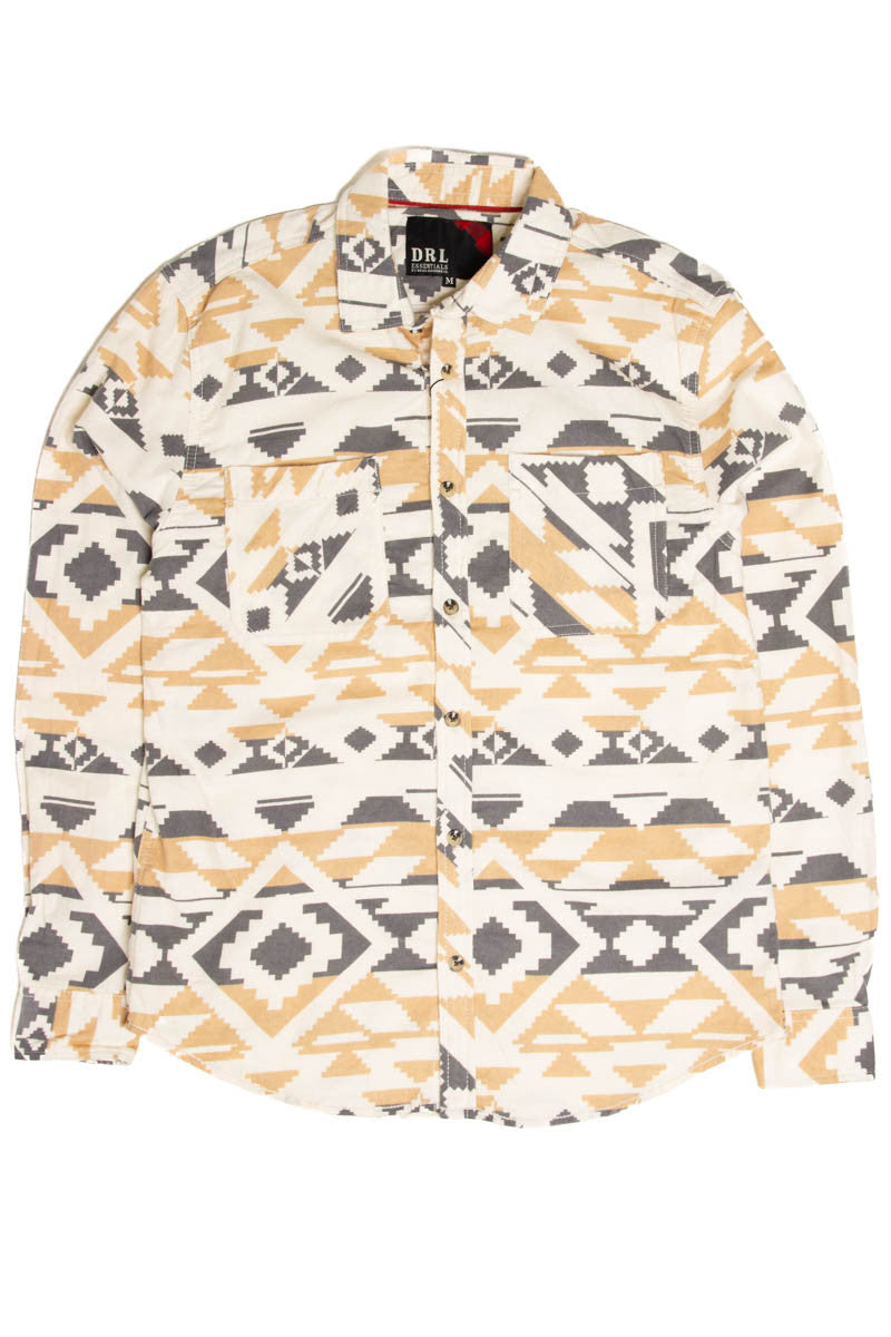 Natural Southwest Flannel Shirt