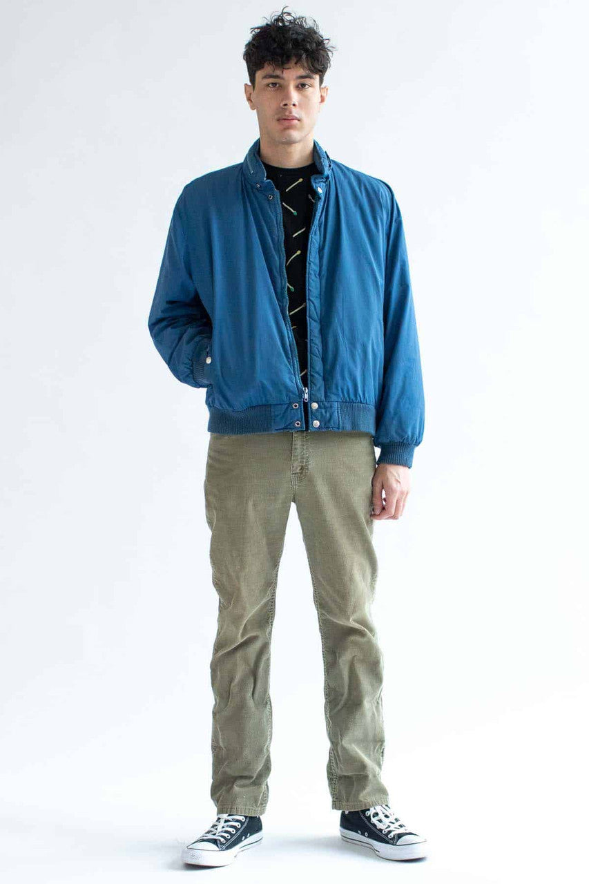 Navy Padded Jacket