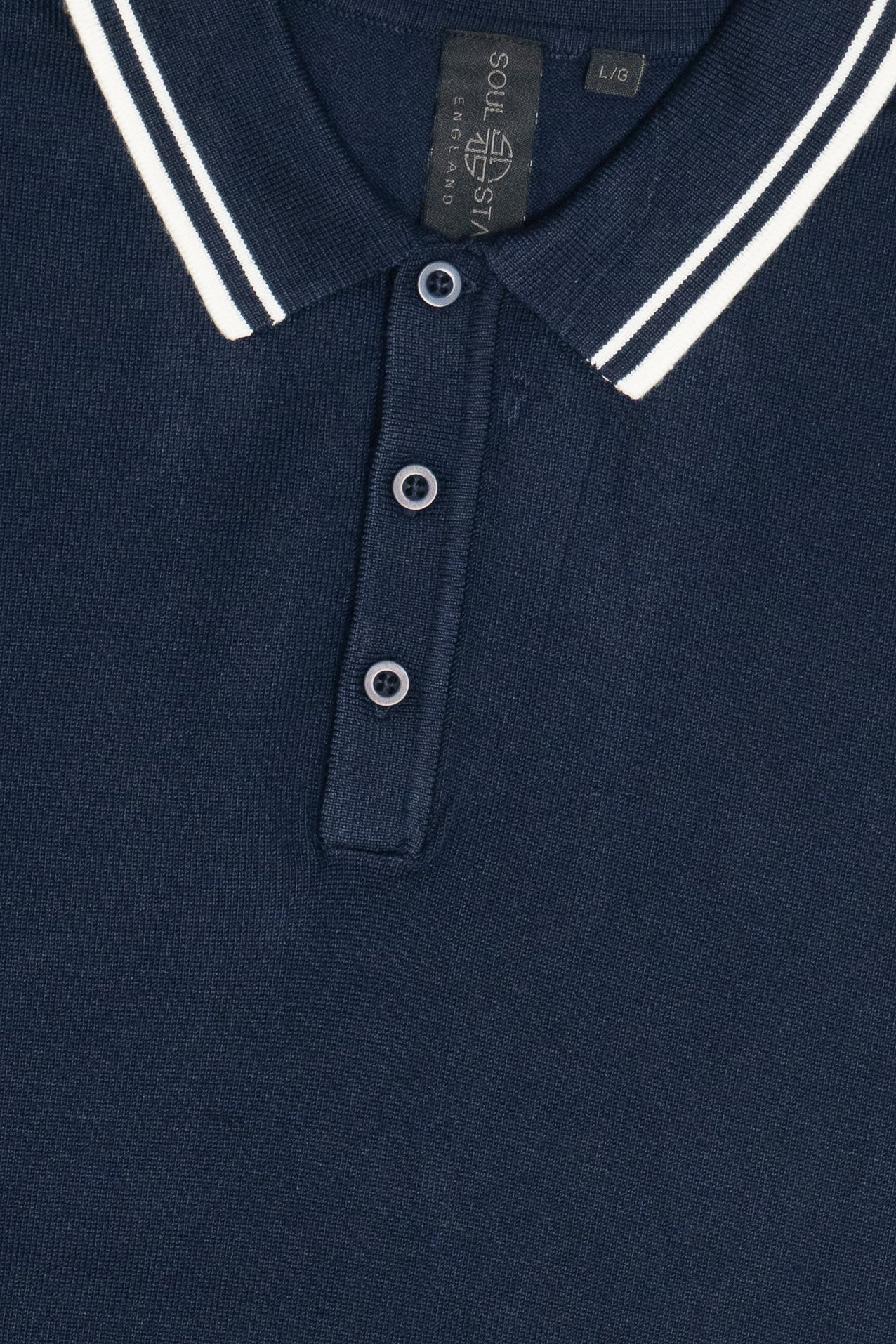 Double Stripe Collar Polo