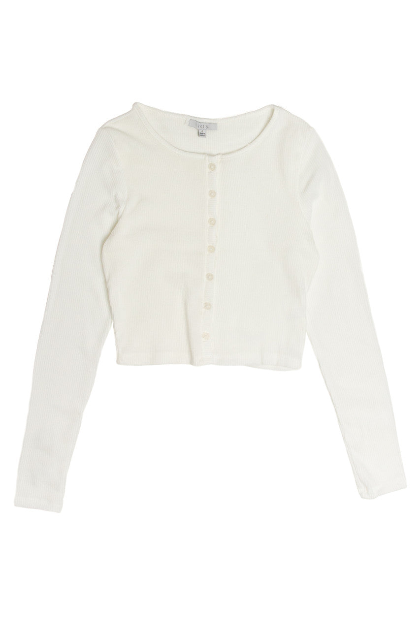 Off White Spring Mini Cardigan
