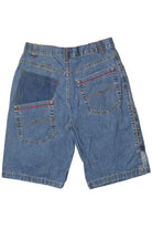 Vintage Asymmetrical Pocket No Boundaries Denim Shorts (2000s)