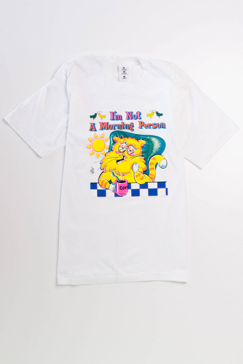 DEADSTOCK 'I'm Not A Morning Person' T-Shirt