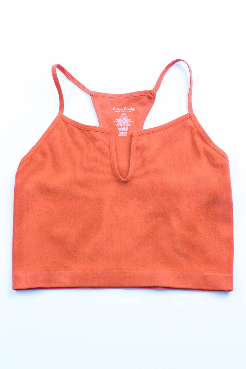 Notched Seamless Cami