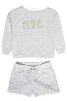 NYC Woodland Sweatshorts and Sweatshirt