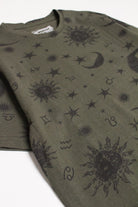 Olive Sun & Moon T-Shirt 1