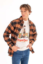 1 Pocket Buffalo Flannel Button Up Shirt