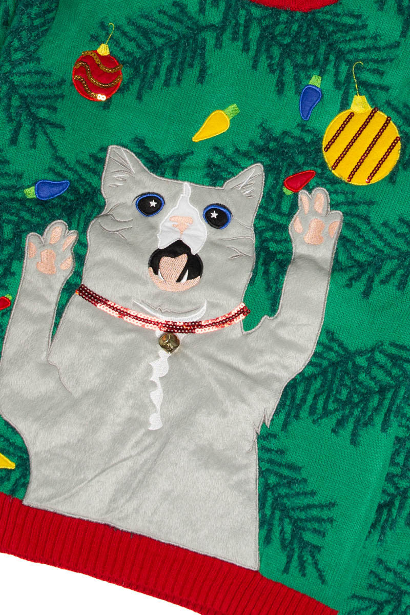 Ornament Kitty Christmas Sweater