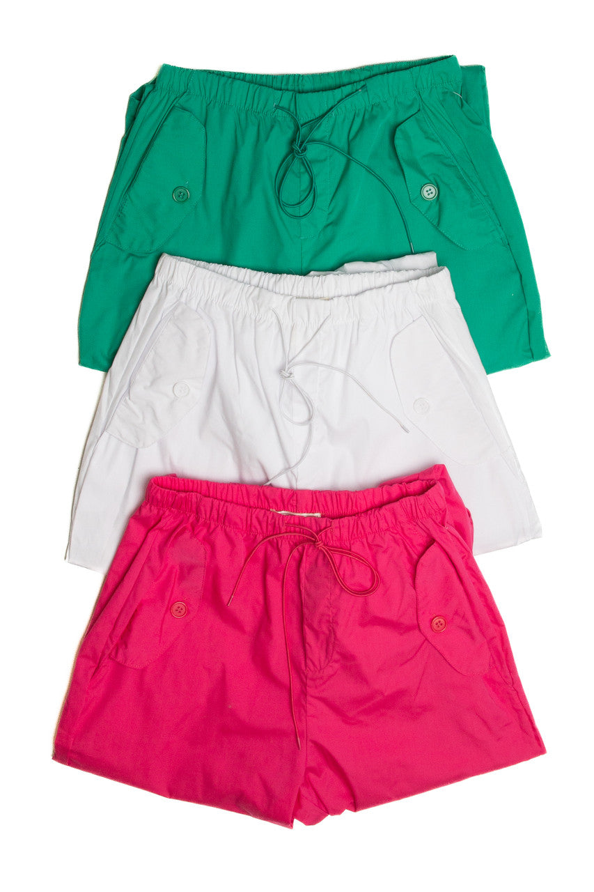 Raspberry Parachute Pants
