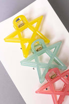 Pastel Stars Clip Set