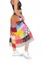 Patchwork Maxi Skirt