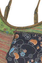 Knit Patchwork Crop Tank