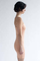 Peach Chain Straps Mini Dress