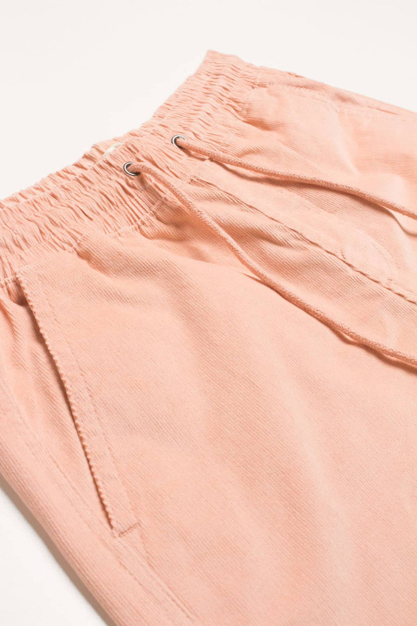 Peach Corduroy Shorts