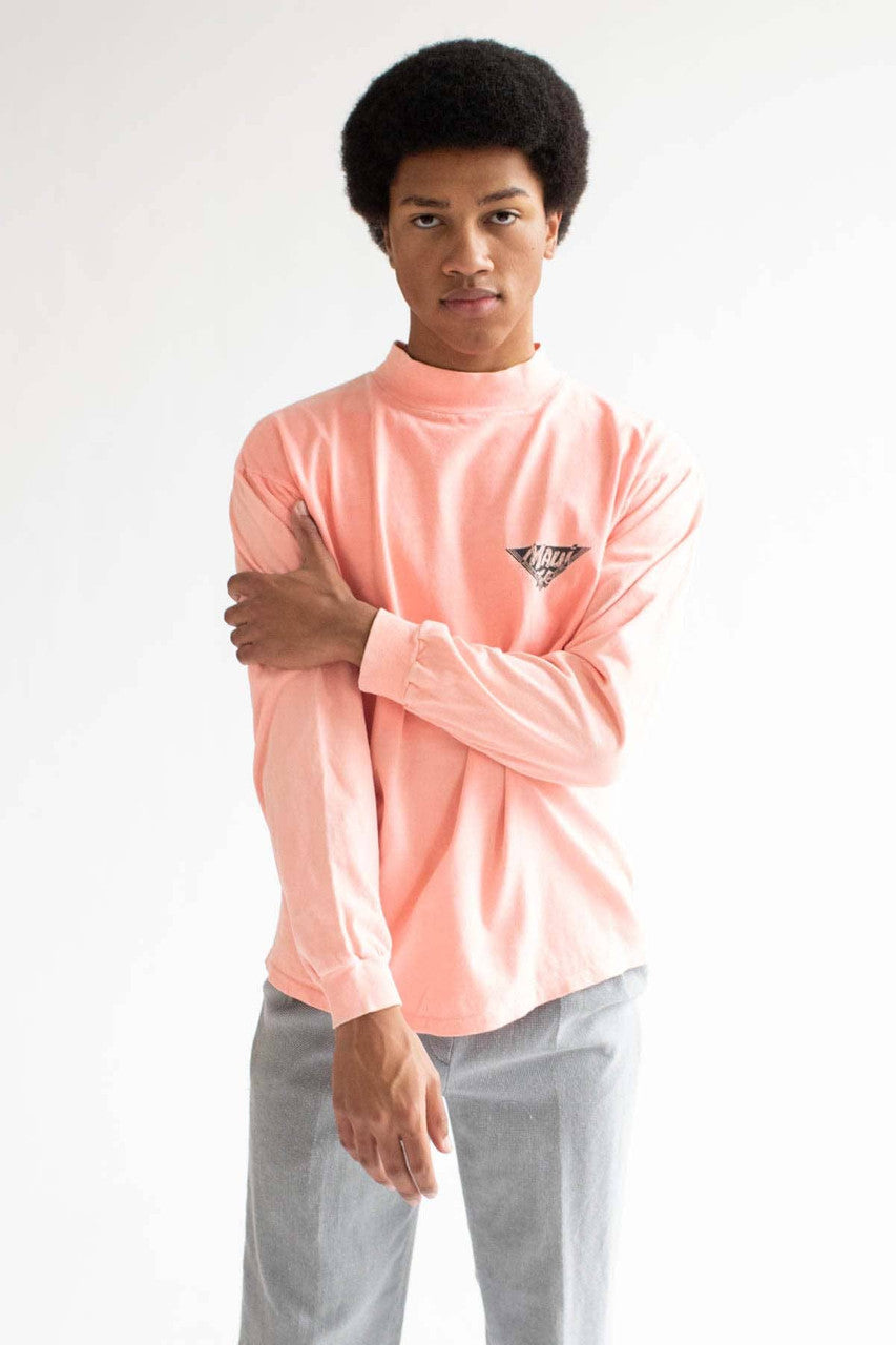 Peach Maui Long Sleeve T-Shirt