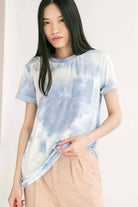 Periwinkle Tie Dye Tee