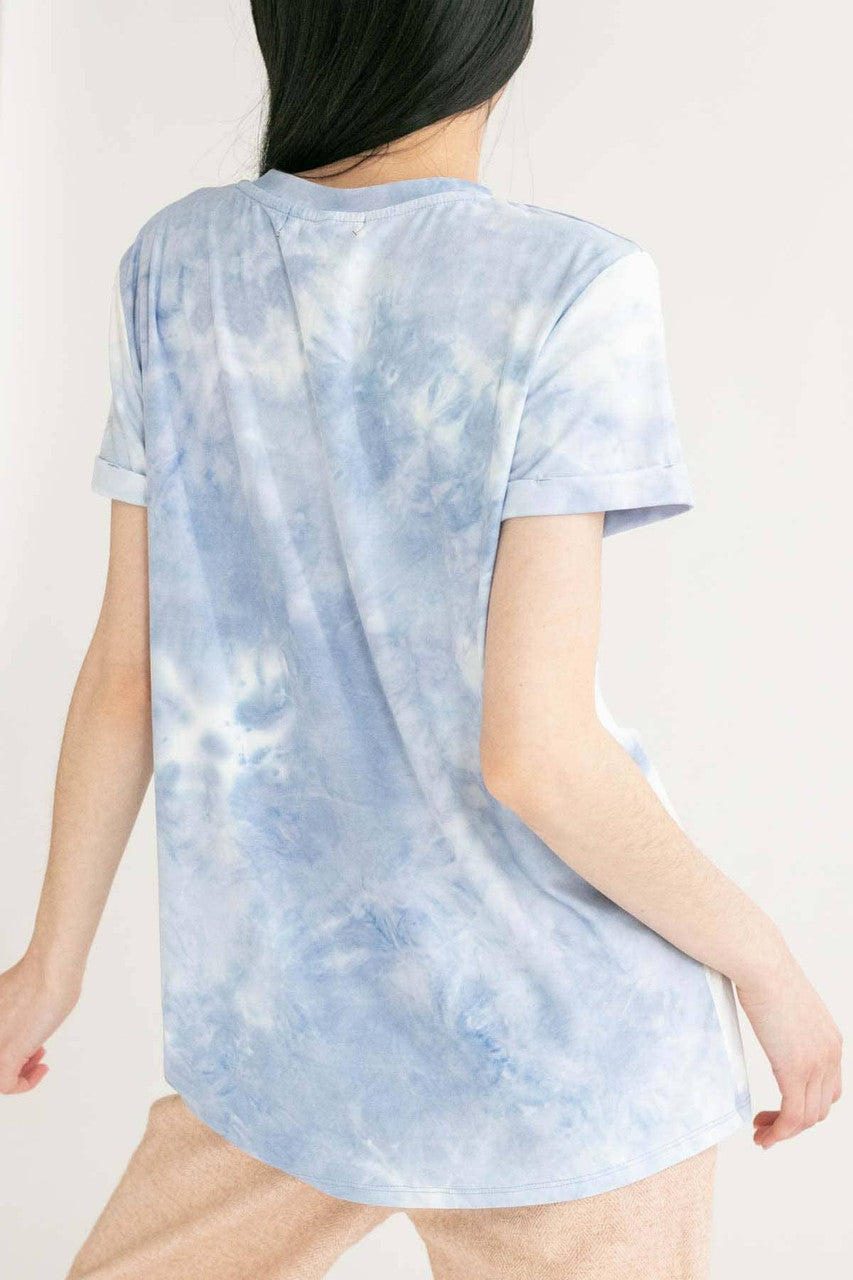 Periwinkle Tie Dye Tee