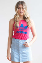 Pink Adidas Tank