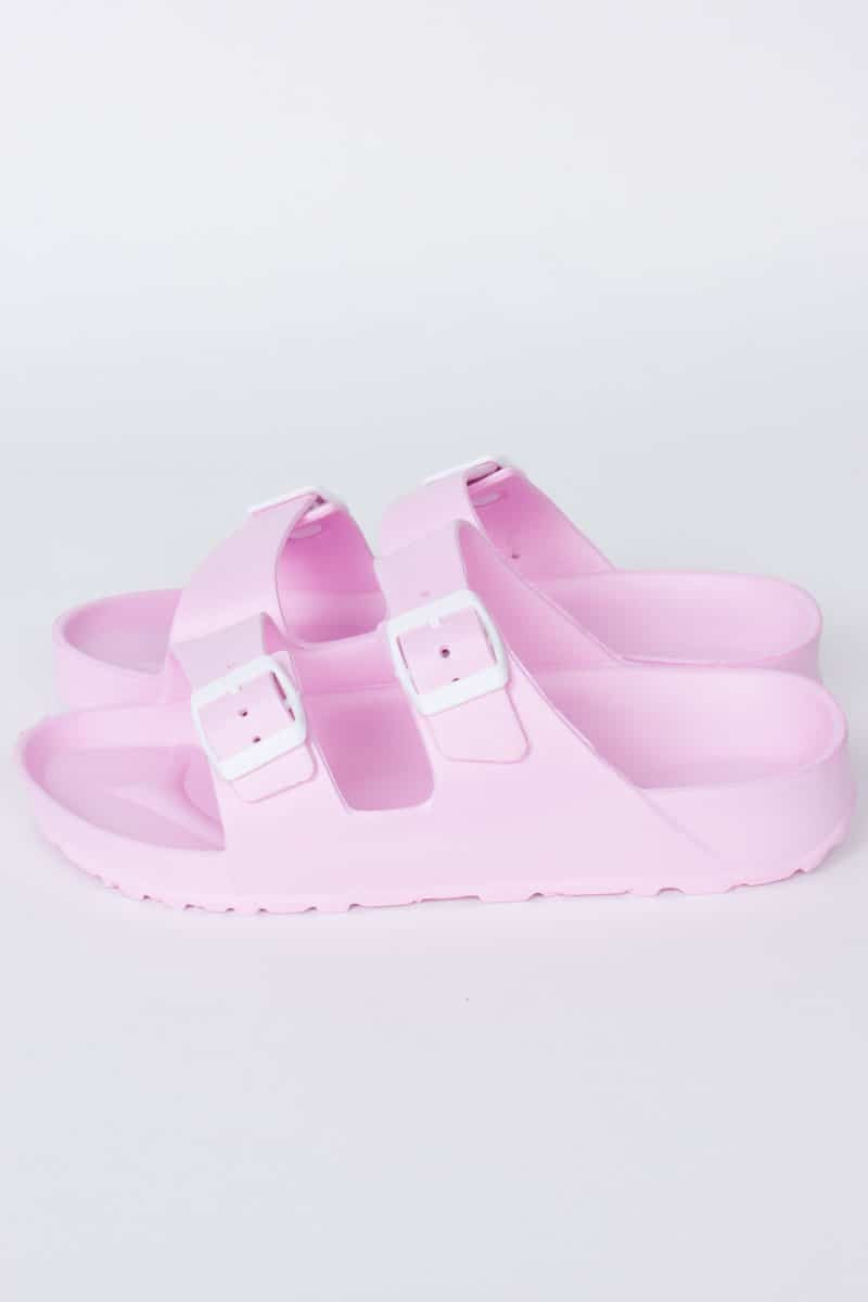 Pink Foam Sandals