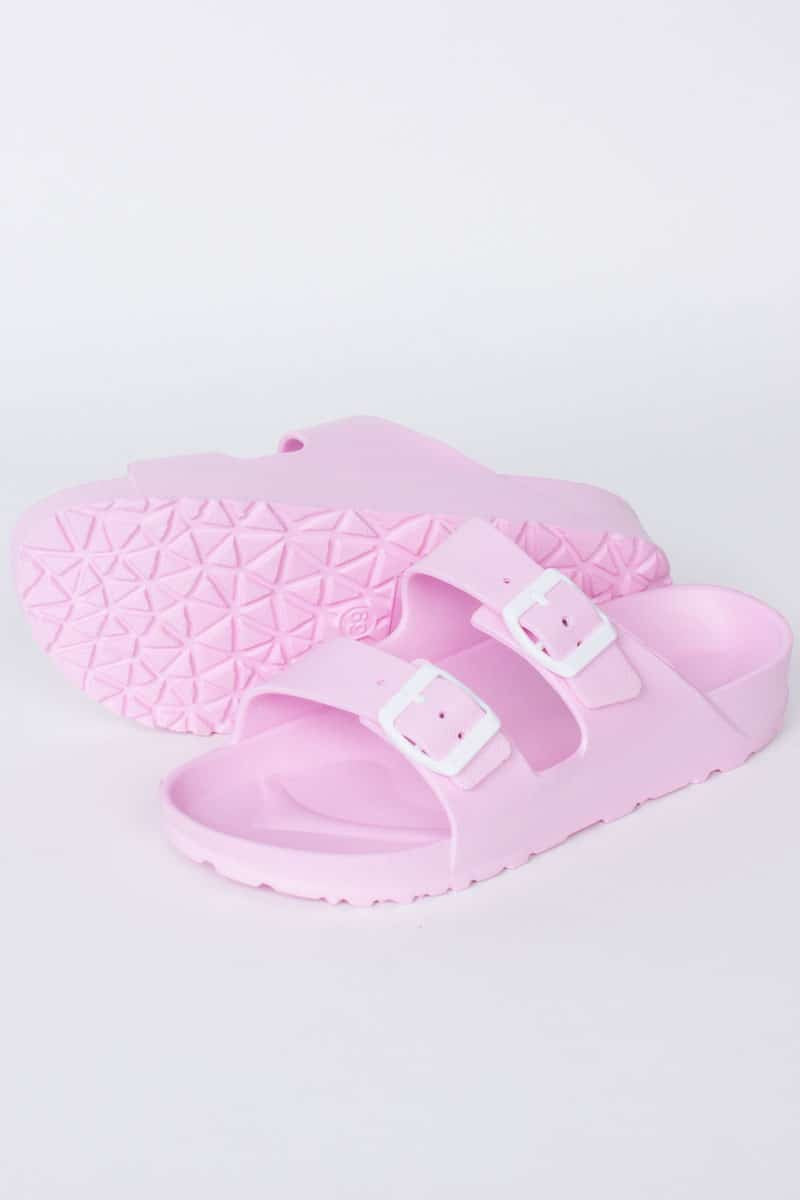 Pink Foam Sandals