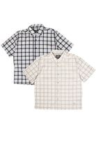 Checker Plaid Button Up Shirts