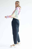Pleated Front Vintage Lee Jeans (sz. 9)