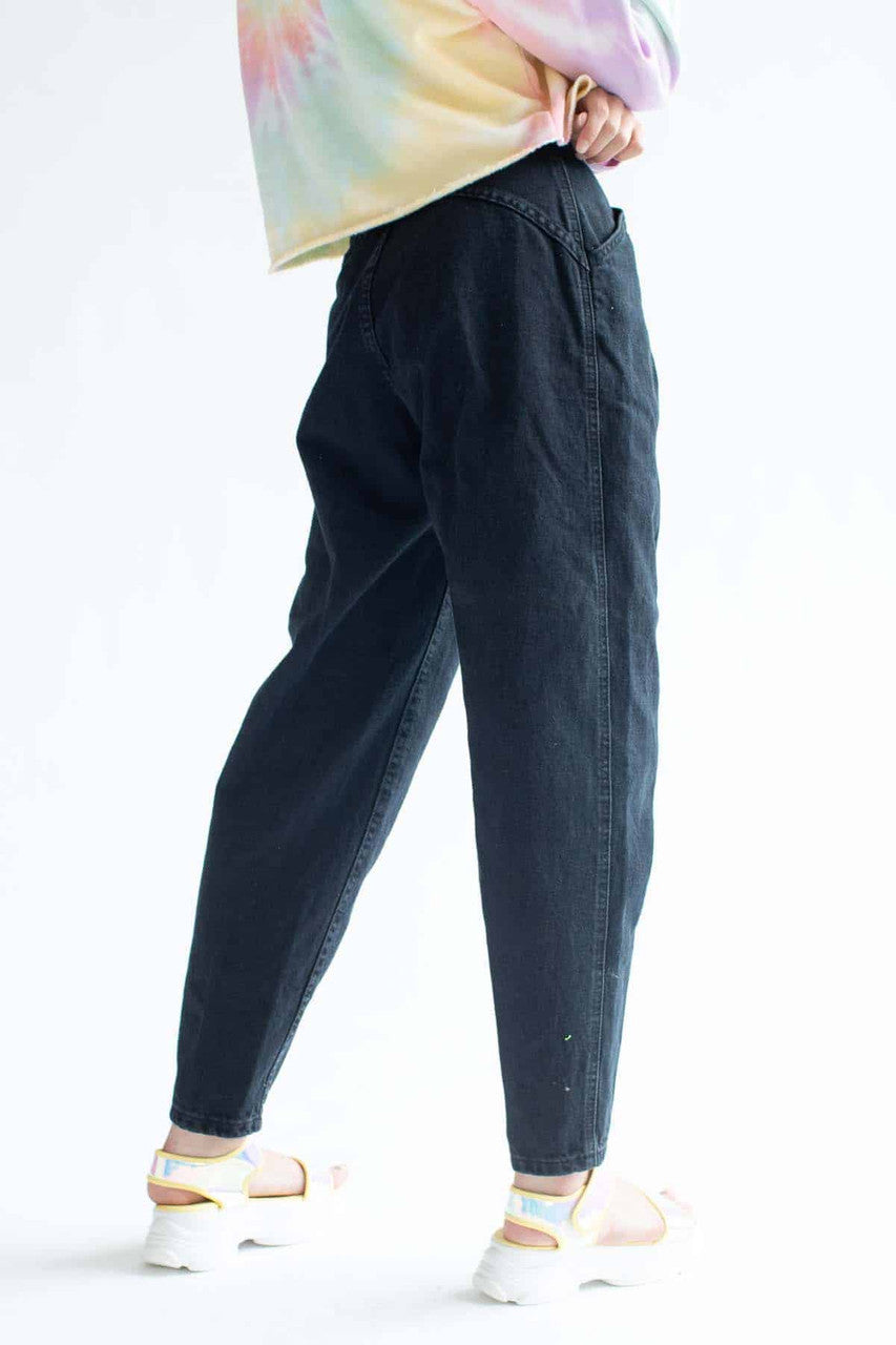 Pleated Front Vintage Lee Jeans (sz. 9)