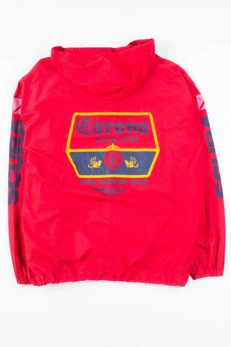 Vintage Red Corona in Cozumel Pullover
