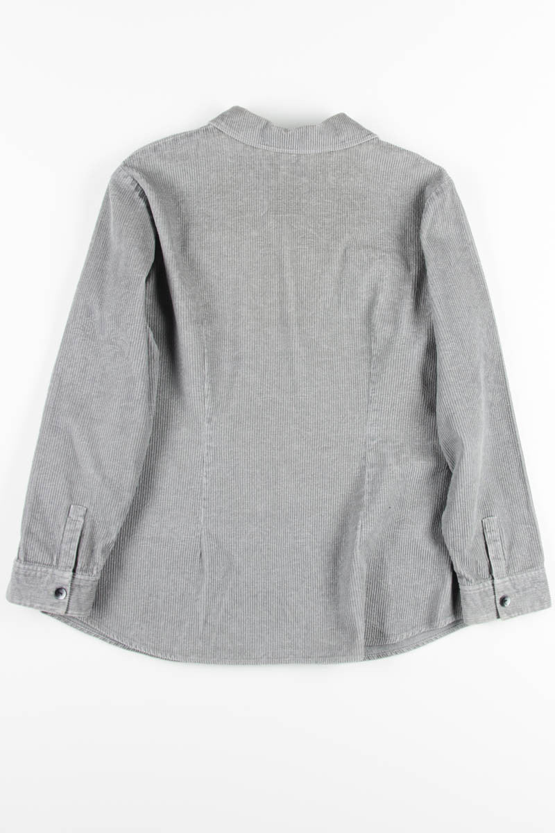 Grey Corduroy Shirt
