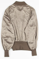 Brown Plaid Button Up