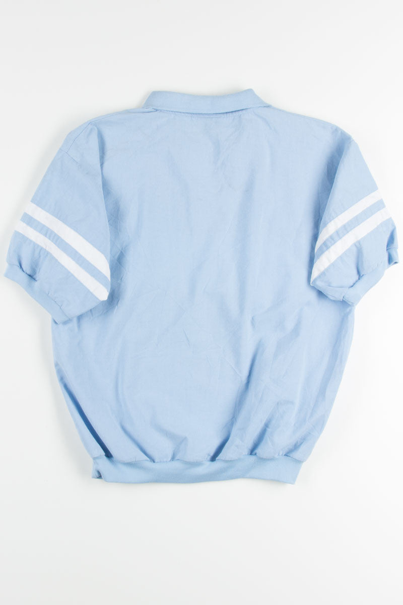 Baby Blue Button Up Tee