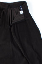 Black Velvet Skater Skirt
