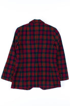 Red Plaid Blazer