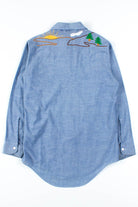 Wild West Embroidered Chambray Shirt