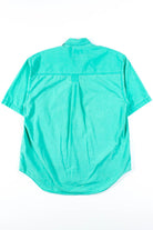 Aquamarine Short Sleeve Button Up Shirt