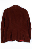 Maroon Corduroy Blazer