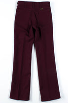 Burgundy Wrangler Pants