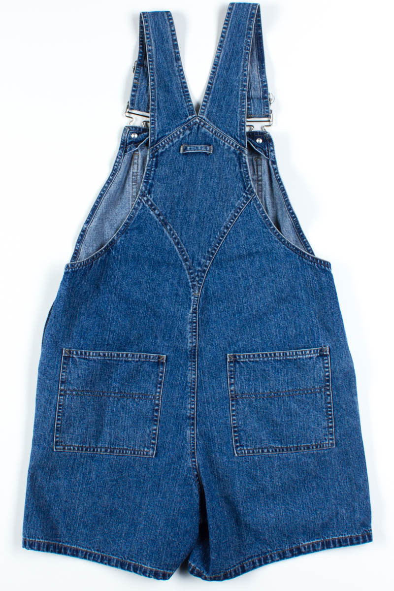 Denim Overall Shorts 1