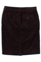 Brown Corduroy Skirt