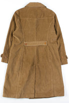 Tan Corduroy Peacoat
