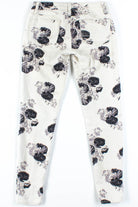 White Floral Jeggings (sz. 2 Long)