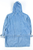 Hooded Denim Coat