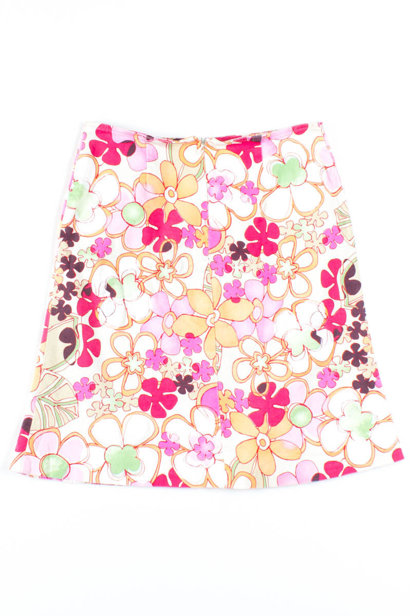 Pastel Floral Skirt
