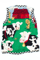 Barnyard Cows Sweater Vest