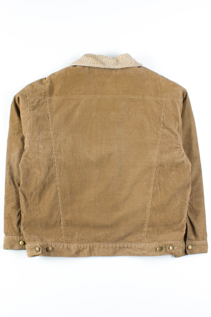 Sand Sherpa Lined Corduroy Jacket