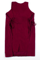 Burgundy Corduroy Apron