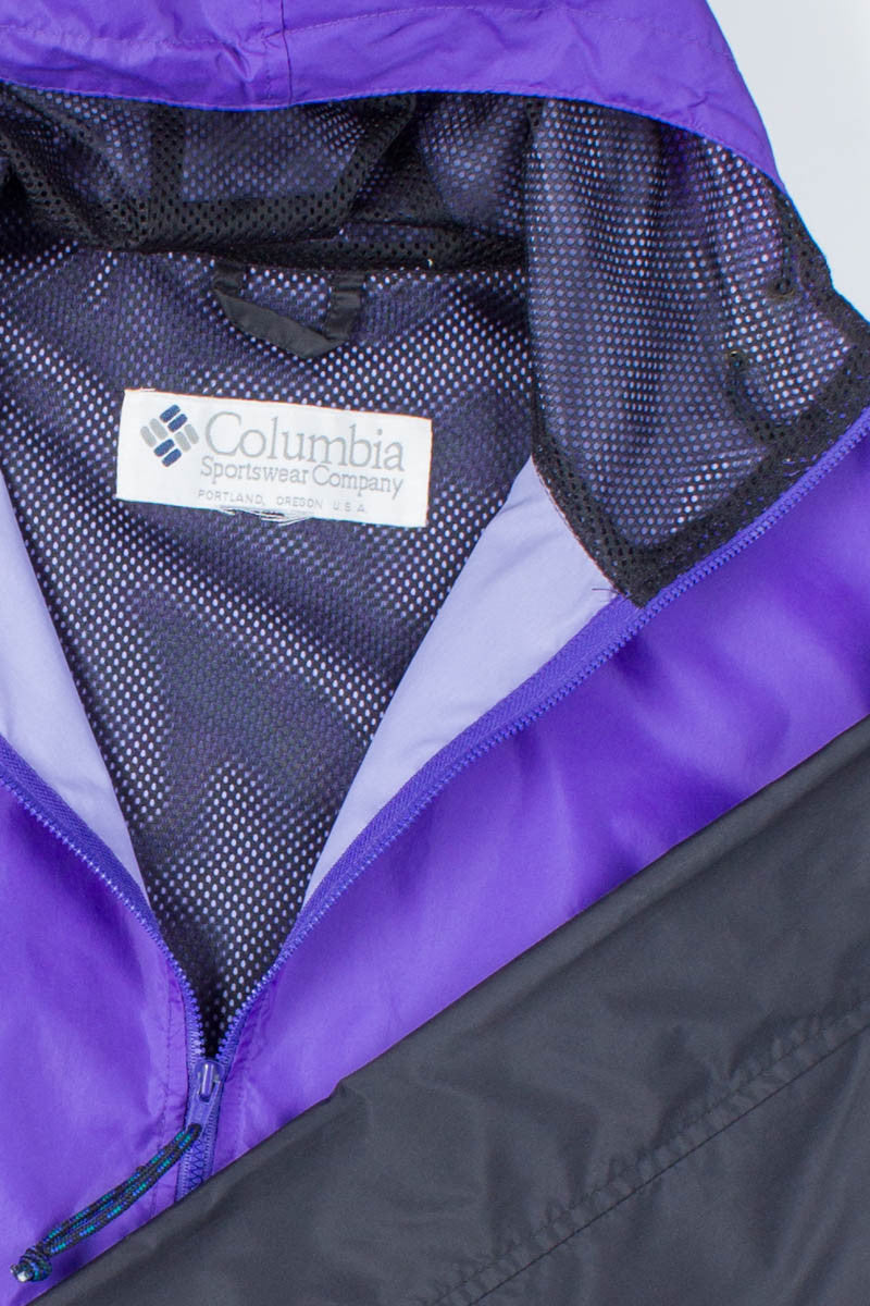 90s Columbia Half Zip Windbreaker