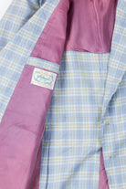 Blue Plaid Vintage Blazer