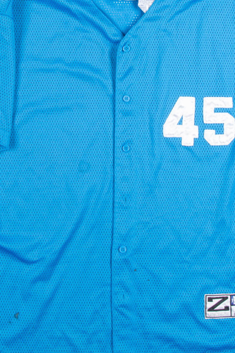 Number 45 Mesh Baseball Jersey