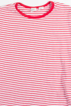 Red Ringer Tee
