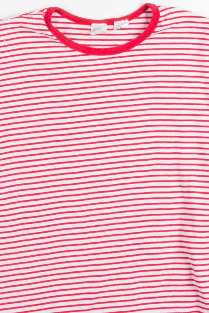 Red Ringer Tee